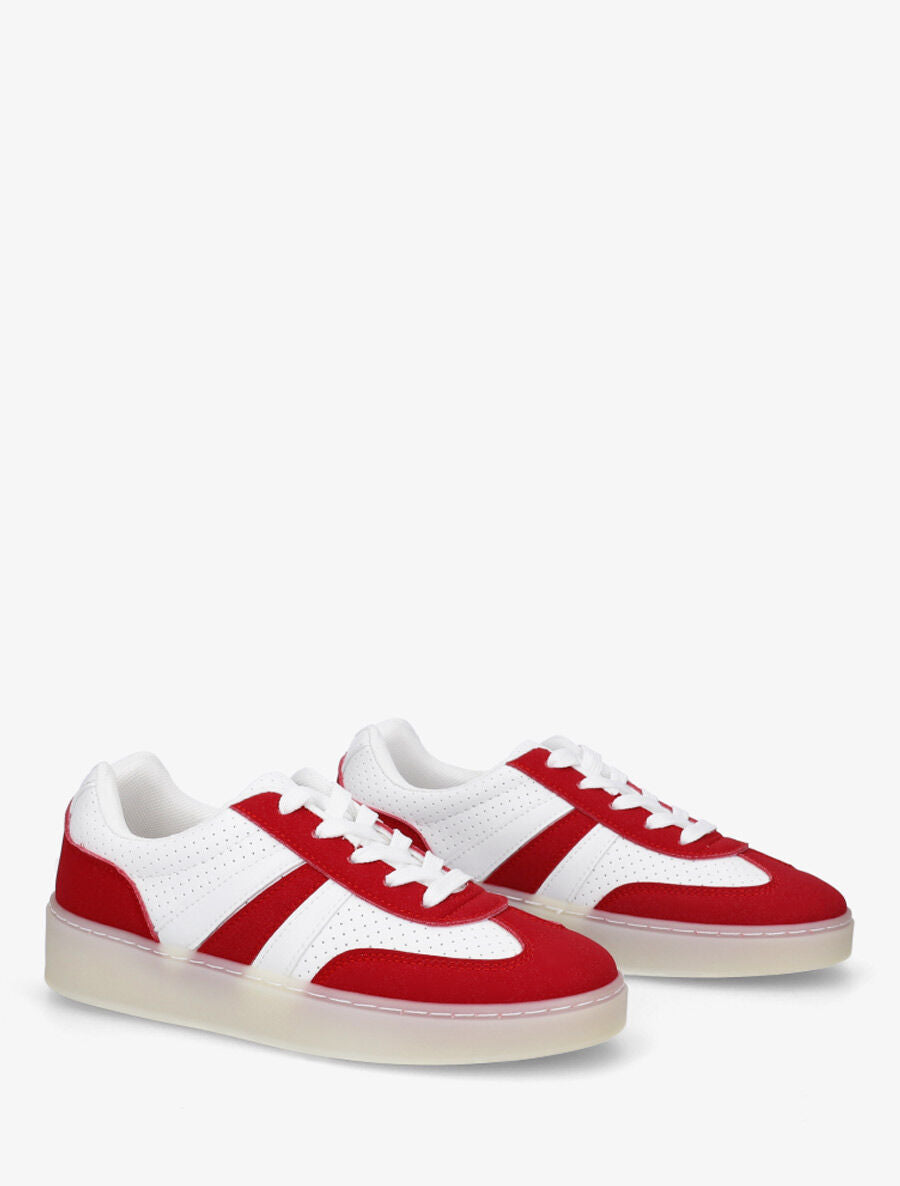 Baskets bimatière perforées - Rouge - 4