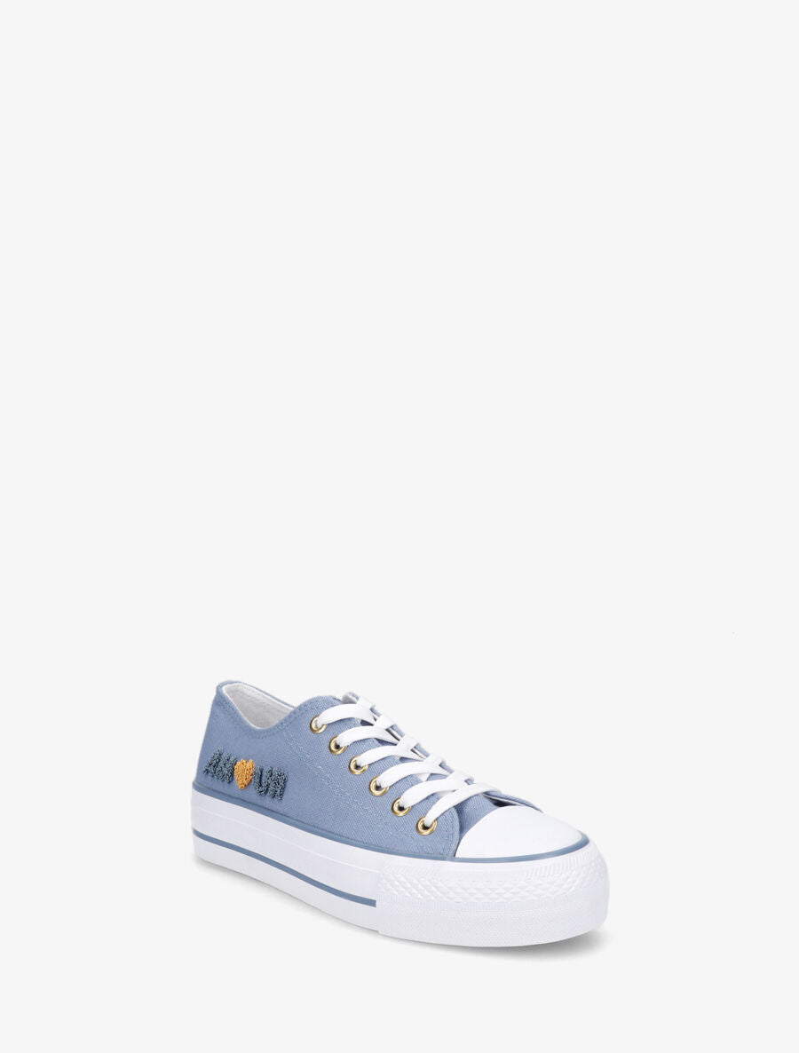 Tennis basse amour - Bleu clair - 2
