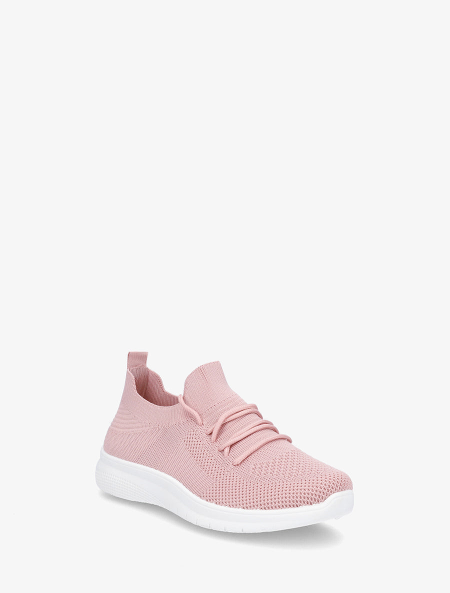 Baskets en mesh style running - Rose - 2