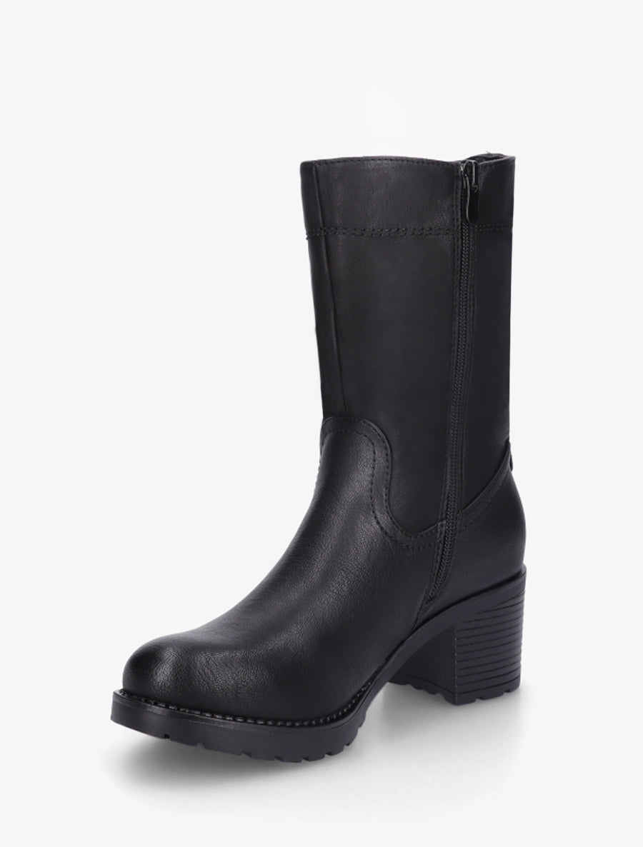 Bottines montantes classiques - Noir - 3