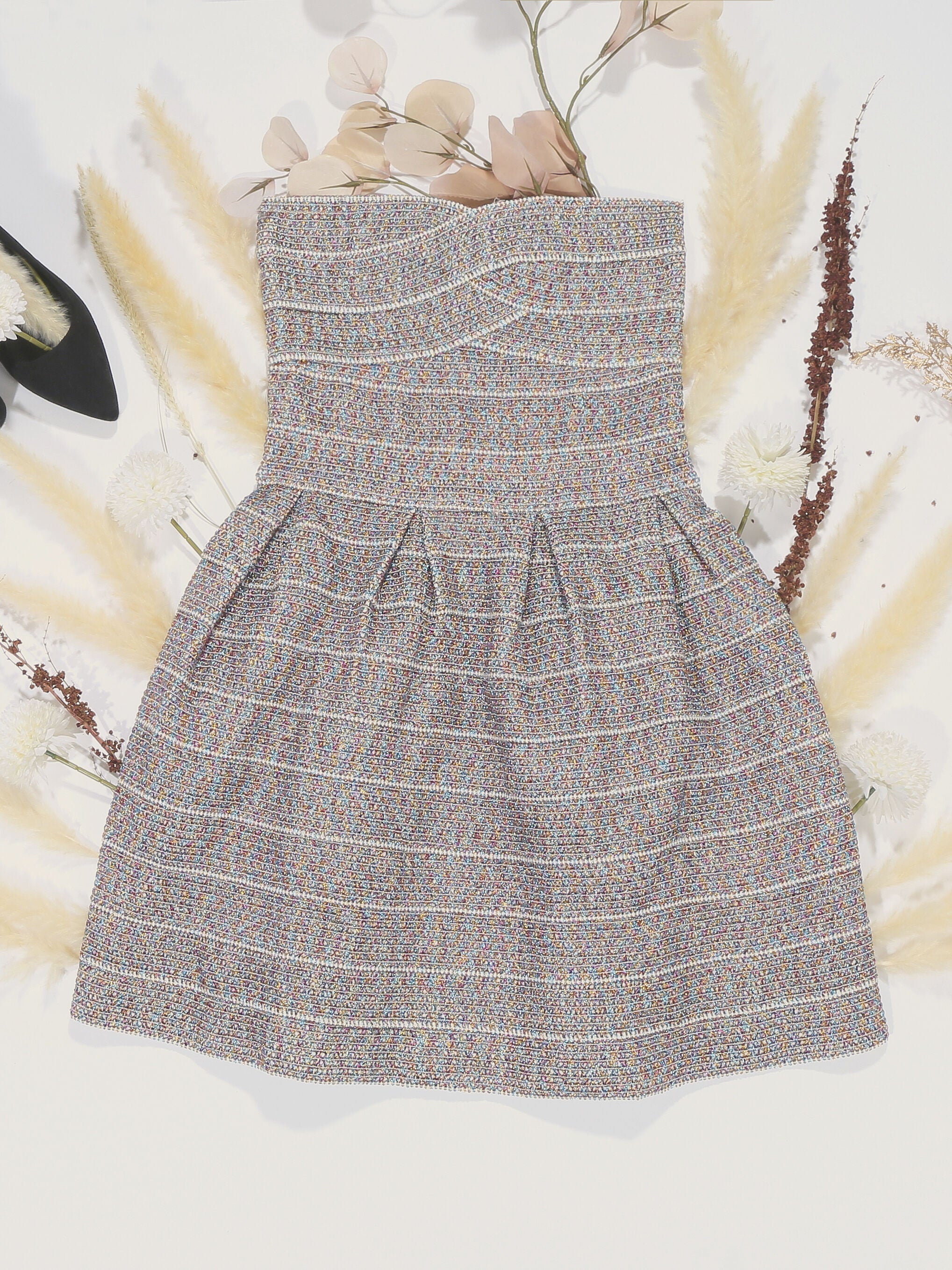 Robe bandeau irisée - Multi - 1