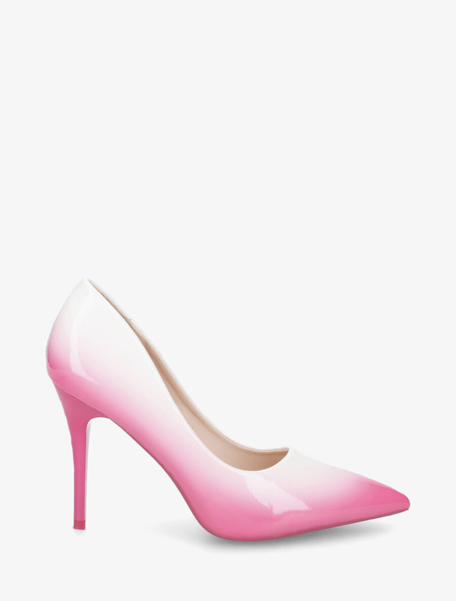 Escarpins à dégradé et talon aiguille - Rose - 5