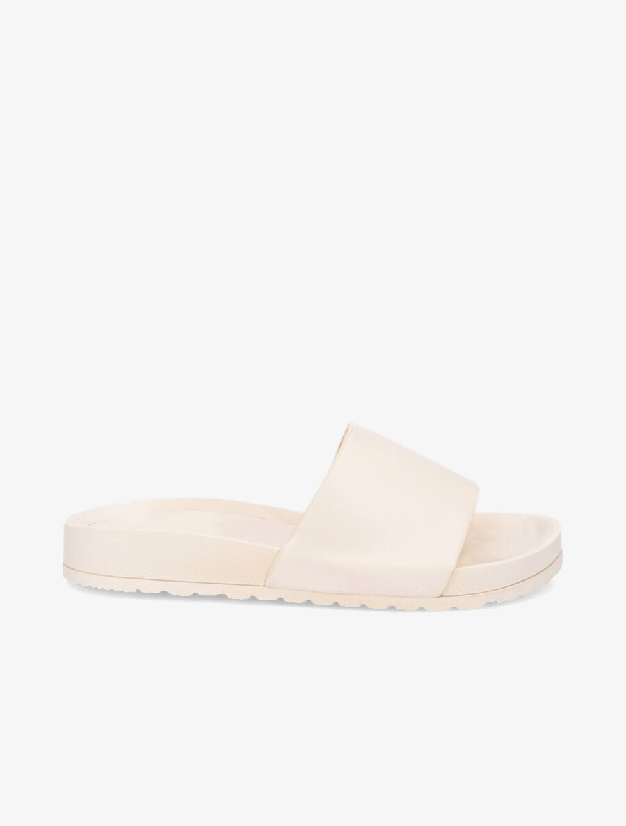 Claquettes classiques en simili - Beige - 2