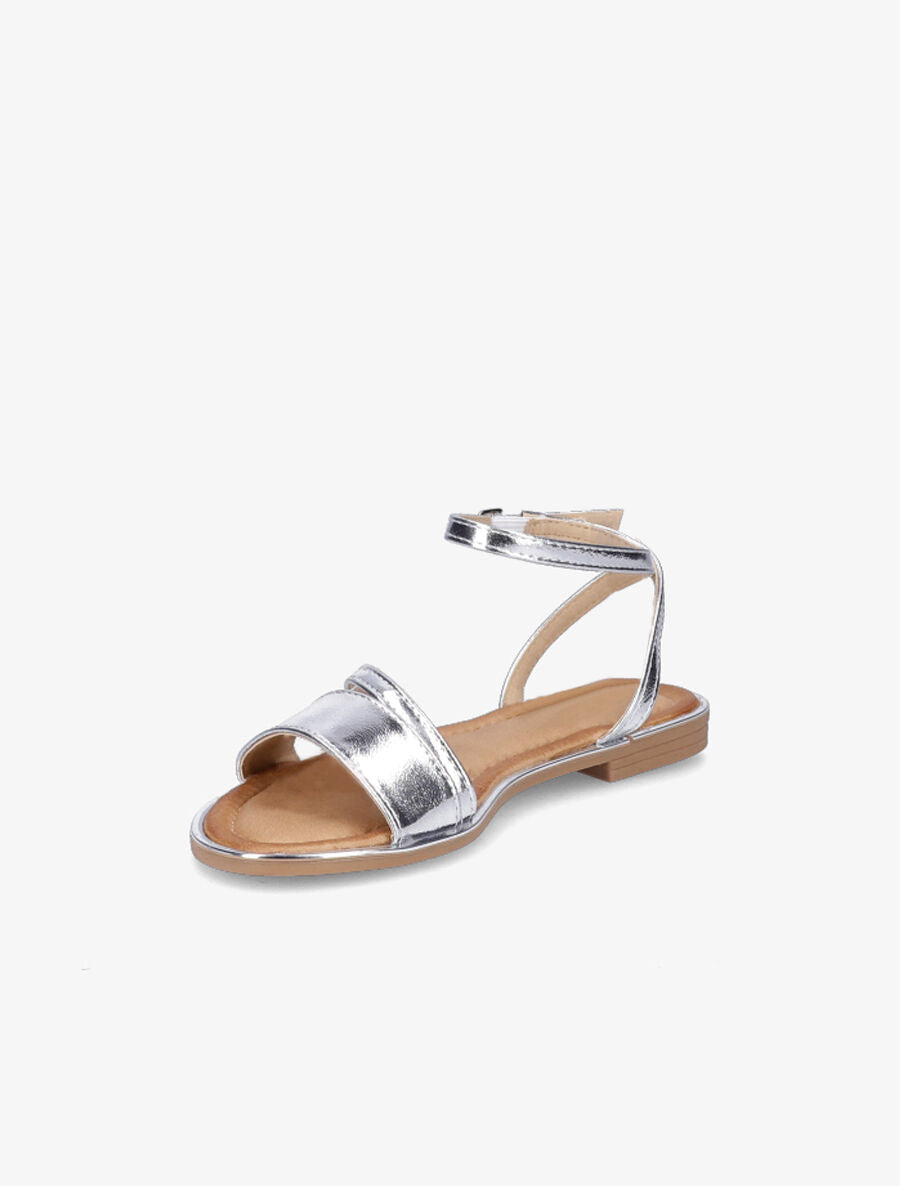 Nu-pieds à double brides - Argent - 3