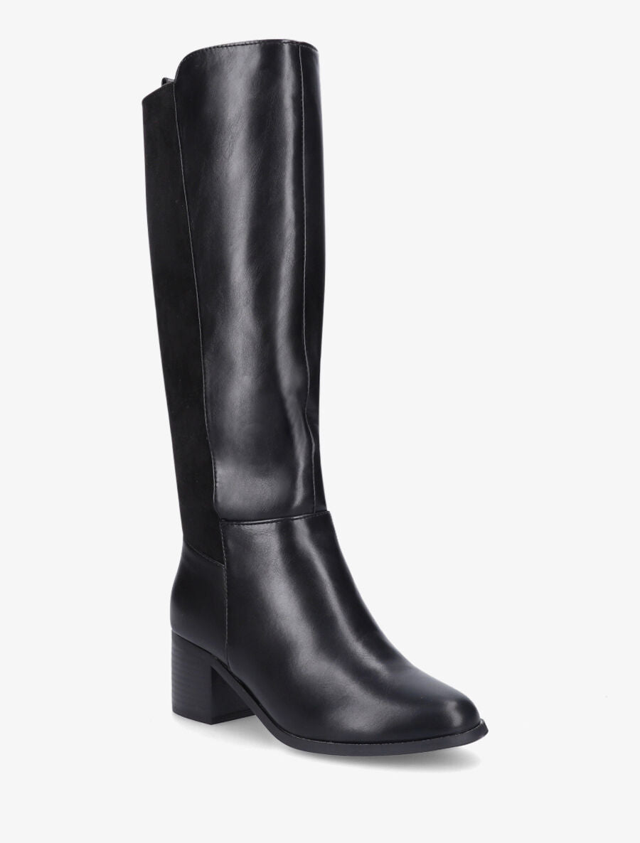 Bottes à contrefort suédé - Noir - 2