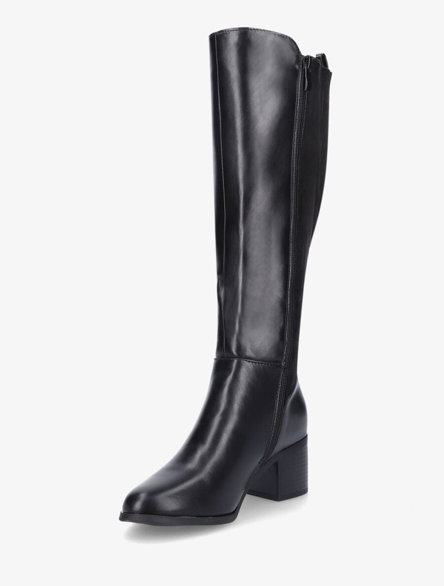 Bottes à contrefort suédé - Noir - 3