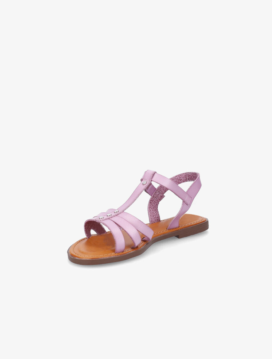 Nu-pieds classiques en simili - Lilas - 3
