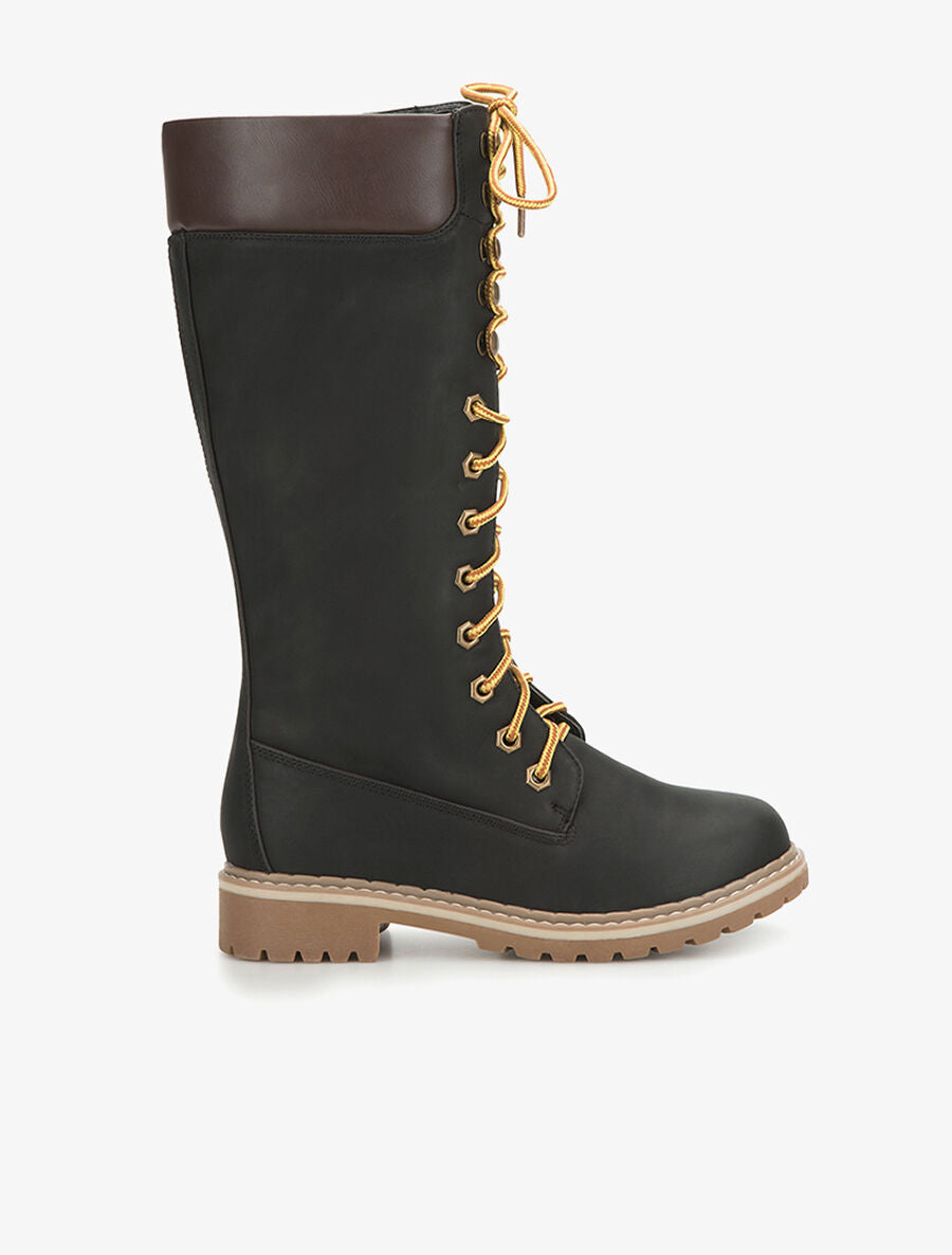 Bottes sport plates - noir - 1