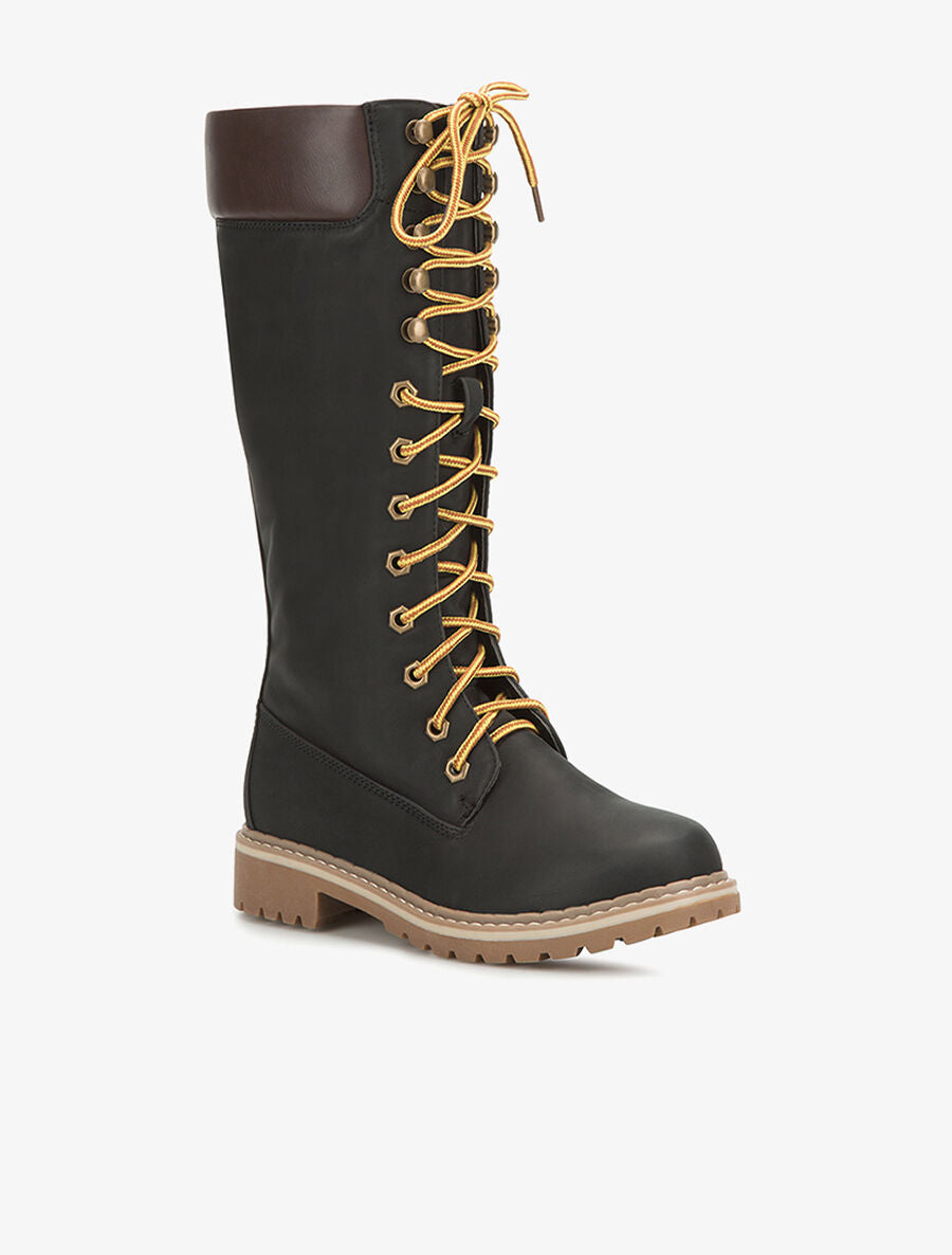 Bottes sport plates - noir - 2