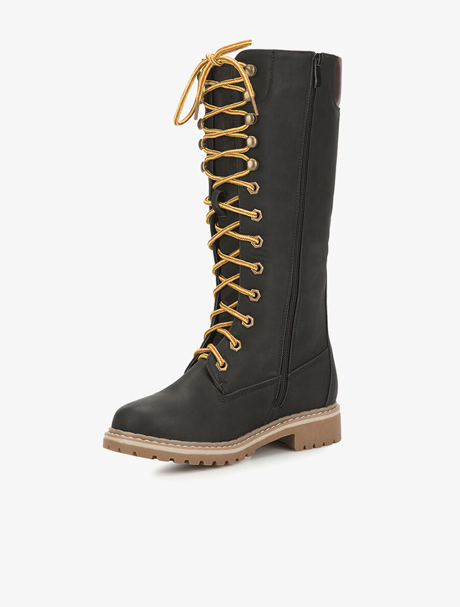 Bottes sport plates - noir - 3