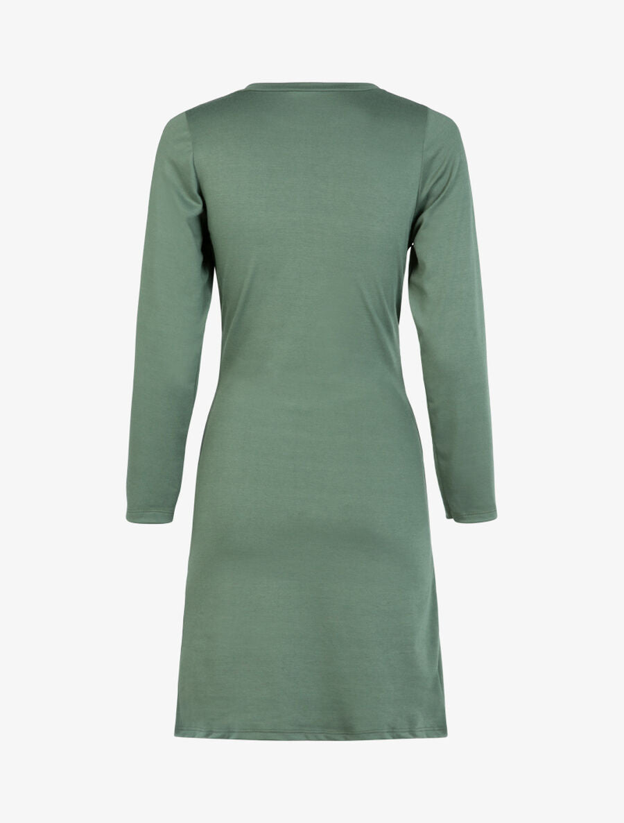 Robe à bandes croisées à la taille - Kaki clair - 2