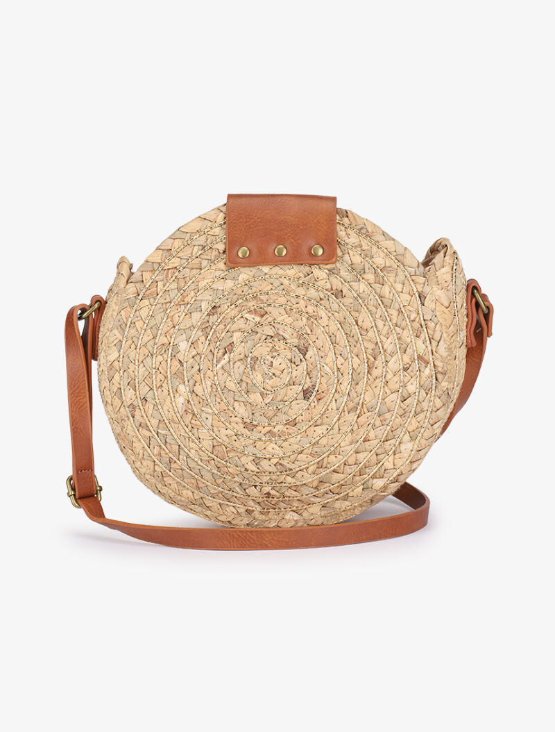 Sac besace Josiane - Beige/or - 3