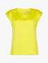 Top corsage droit à encolure strassée - jaune fluo - 3