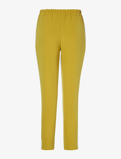 Jogging à liserés contrastants - moutarde - 2