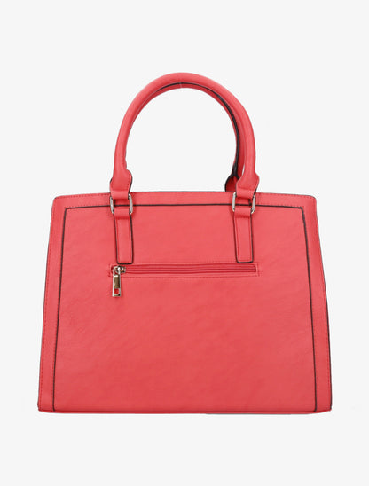 Sac à main Prisca - Corail - 