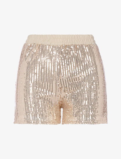 Short à sequins - or - 1