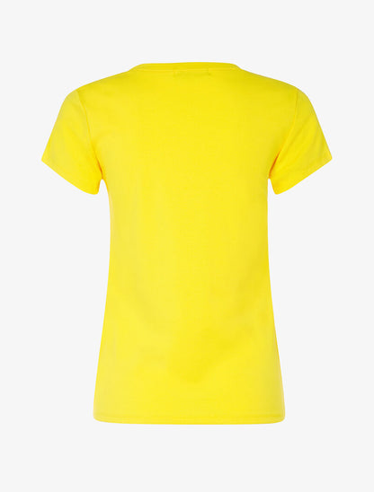 T-shirt portrait à la plage - jaune - 2