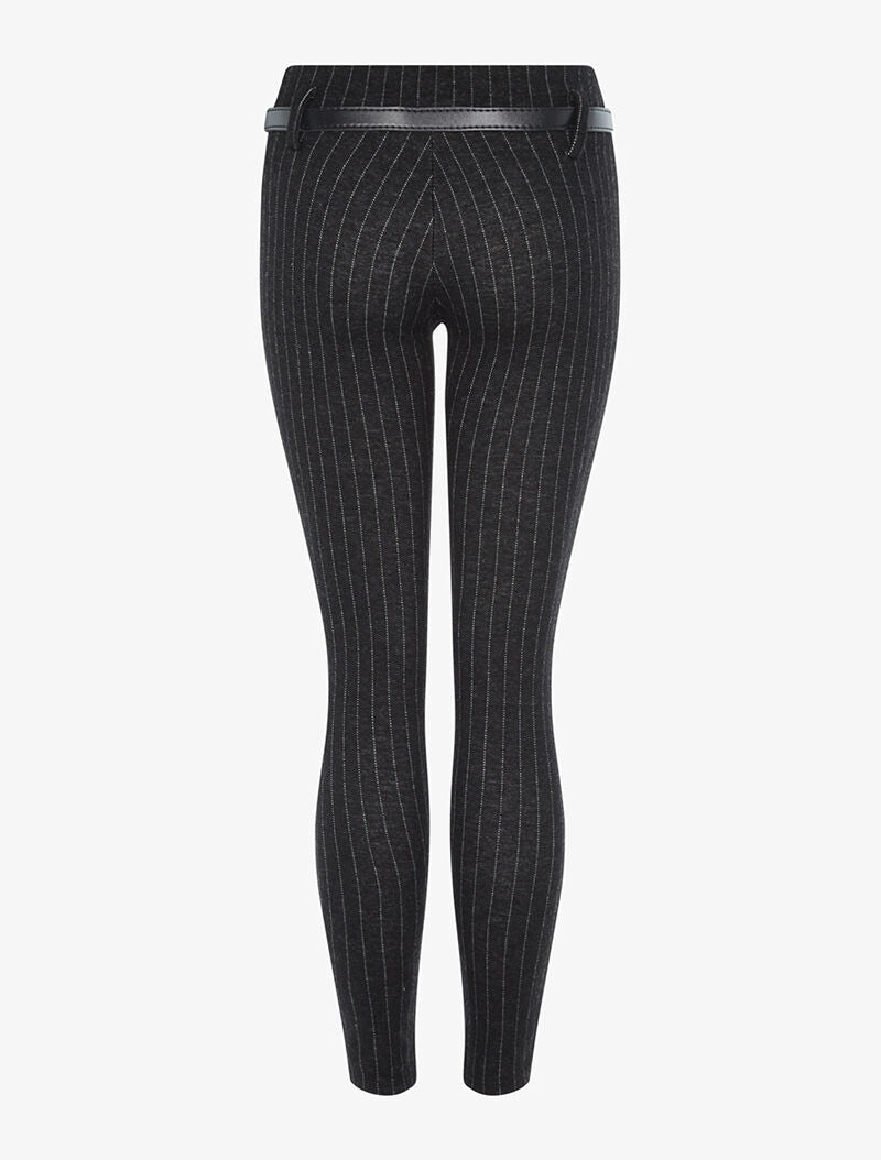 Pantalon effet laine - noir - 2