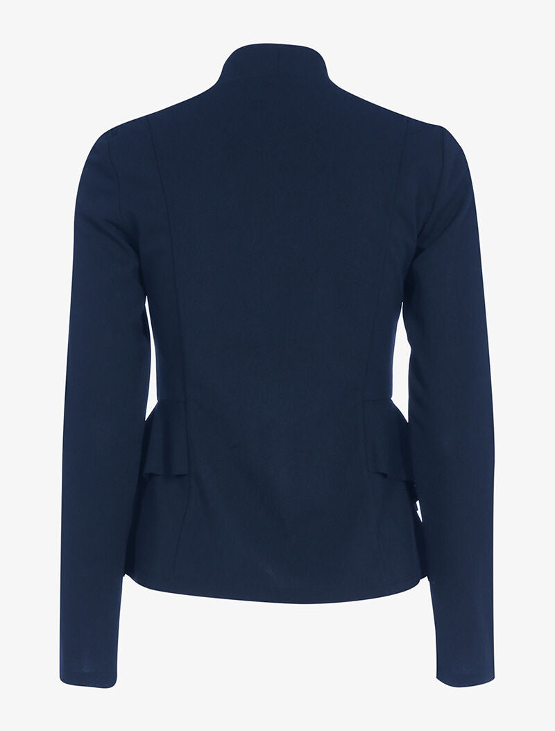 Veste à côtés volantés - marine - 2