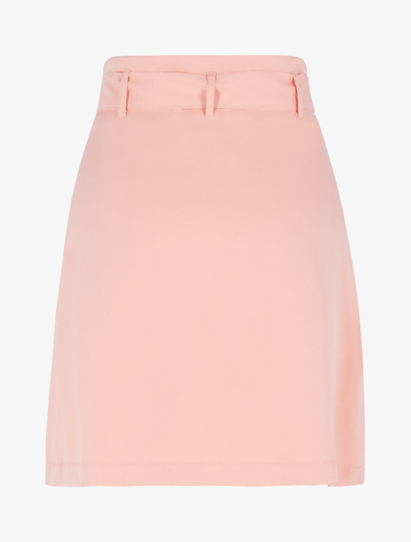 Jupe taille haute paper bag - rose - 2