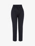 Pantalon taille haute à plis permanents - noir - 3
