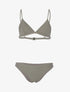 Bikini basique triangle - taupe - 1