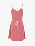Robe à bretelles style cordes - rose - 3