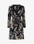 Robe à imprimé cachemire - noir - 1