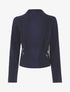 Veste ouverte à détails zippés - marine - 1