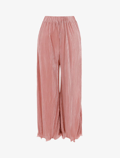 7/8-Hose mit Waffeleffekt - Rose