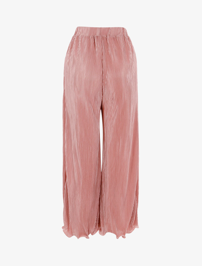 7/8-Hose mit Waffeleffekt - Rose