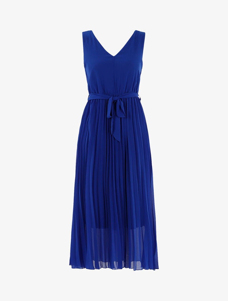 Robe à bas gaufré - bleu électrique - 1