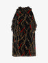 Top en voile à détails volantés - noir - 1