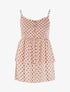 Top à rayures irisées et pois - rose/noir - 1