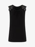 Top à épaules en crochet - noir - 3