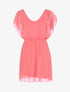 Robe patineuse en voile - rose - 1