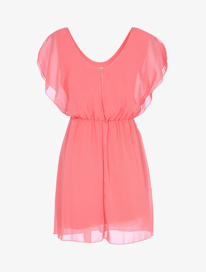 Robe patineuse en voile - rose - 2