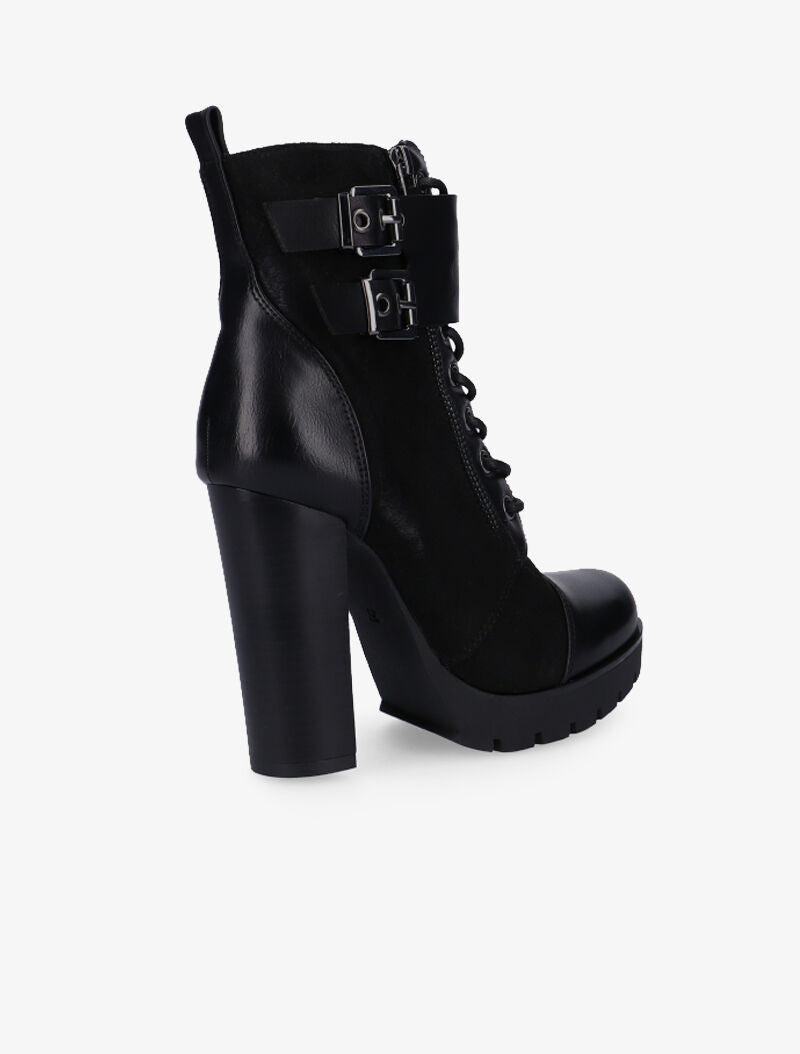 Bottines rock à hauts talons - noir - 5