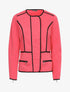 Veste à coutures contrastantes - fushia - 3