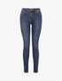 Jean à détails strassés - bleu denim - 3