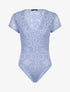 Body en dentelle - bleu ciel - 1