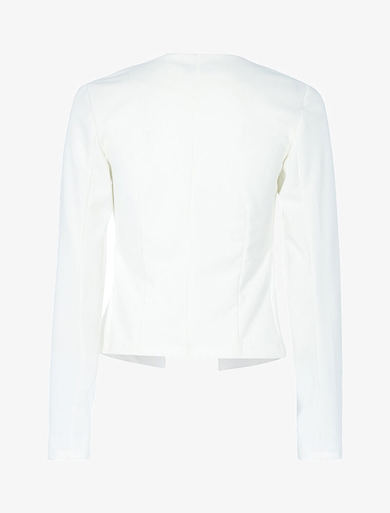 Veste ouverte unie - ecru - 2