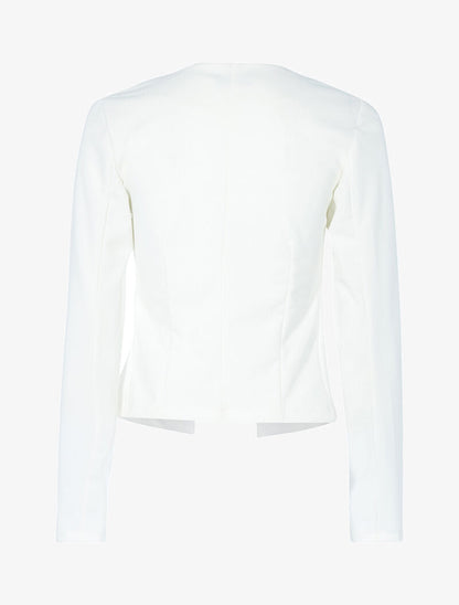 Veste ouverte unie - ecru - 2