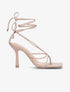 Sandales à brides style liens - nude - 5