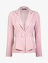 Blazer cintré à basques - rose - 3