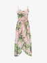 Robe portefeuille à imprimés - rose - 3