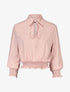 Crop top à imprimé coeurs - rose - 3
