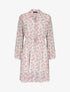 Robe à imprimé floral - blanc - 3