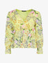 Top irisé à imprimés - vert anis - 3
