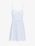 Robe patineuse fluide - blanc - 1